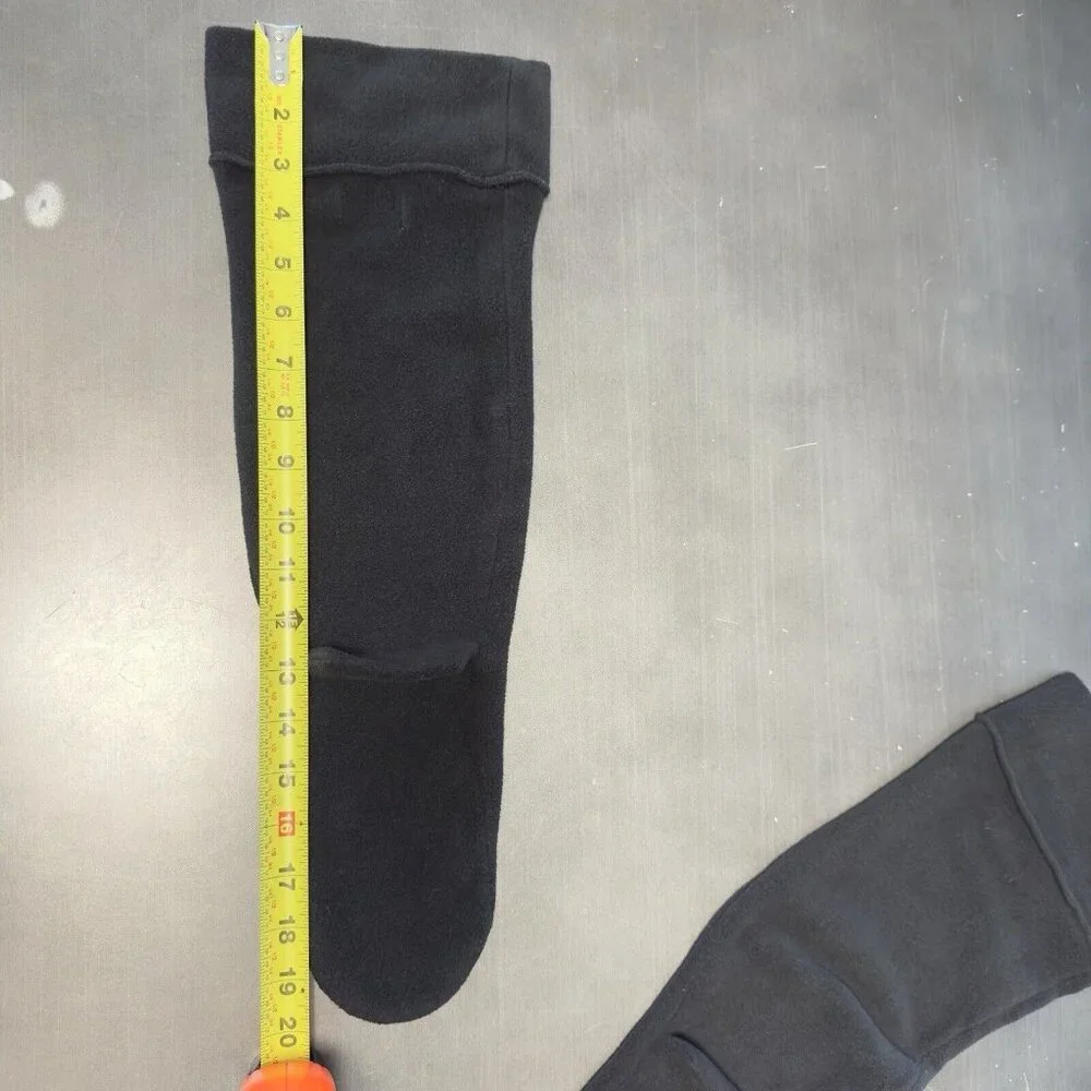 Capelli Pol Black Rain Snow Boot Fleece Insert‎ Liner Cuffed Medium 7-9